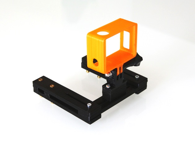 Крепление GoPro для 3д-принтера Prusa i3