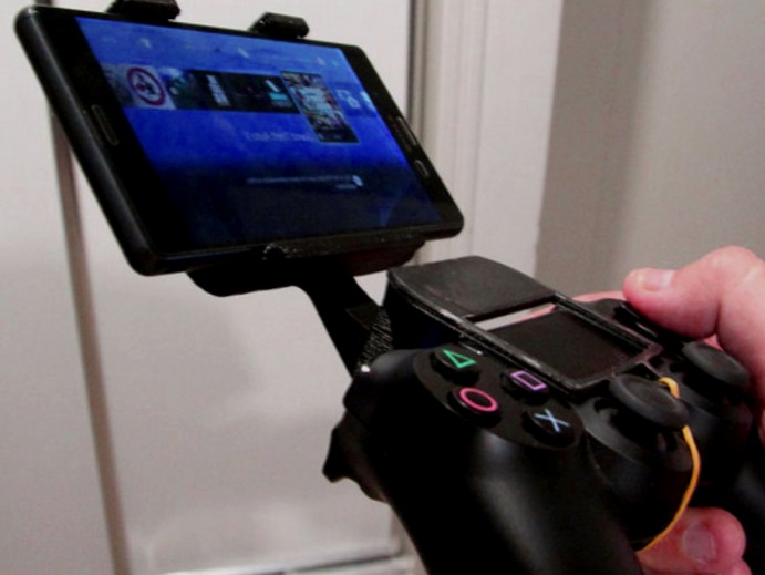 Крепление для смартфона Sony Xperia Z3 на джойстик PS4