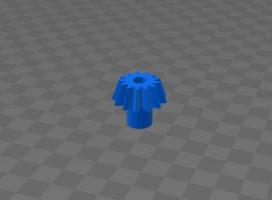 Скачать 13T_of_43x13_Bevel_Gear_1.stl