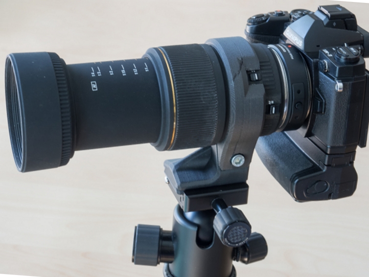 Крепление объектива Sigma 105mm Macro к штативу