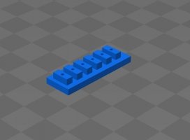 Скачать Fuel_Elect_Connector_Plate_2.stl