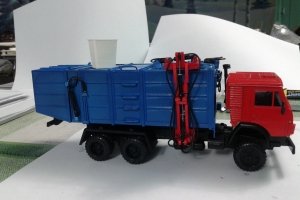 Image of кузов мусоровоза камаз 1/43 часть 1